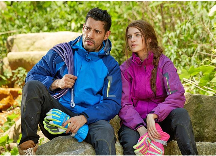 長絨內(nèi)膽沖鋒衣--男士灰色(圖3) 長絨內(nèi)膽沖鋒衣--男士灰色(圖3)