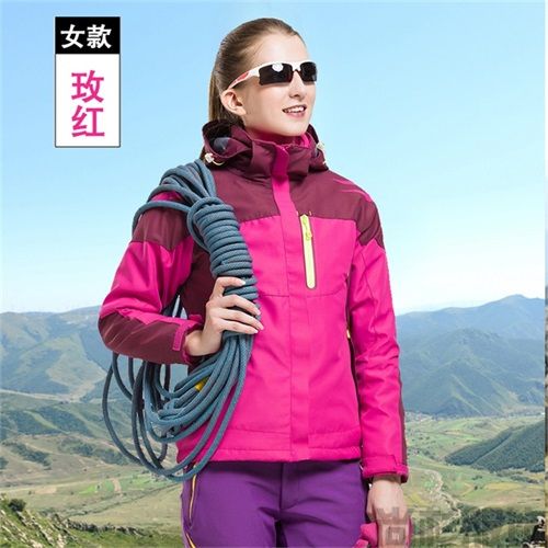 1622女士兩件套沖鋒衣,定制沖鋒衣(圖2) 1622女士兩件套沖鋒衣,定制沖鋒衣(圖2)